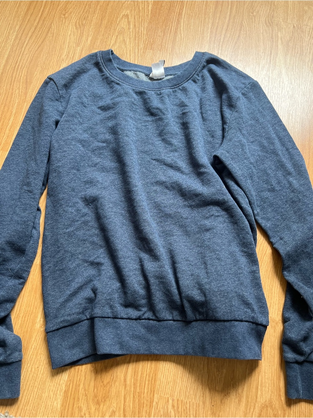 Classic washed blue Crewneck Sweatshirt